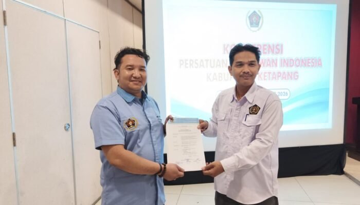Supriadi Nahkodai PWI Ketapang Periode 2026-2029, Terpilih Secara Aklamasi