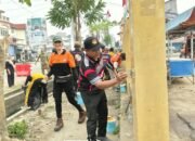 Kolaborasi Kerja Bakti Bersama untuk Negeri Bersihkan dan Poles Terminal Sungai Pinyuh