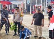 HUT RI, Forkopimcam Sungai Pinyuh Tanam Pohon, Donor Darah dan Cek Kesehatan Gratis
