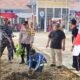 Forkopimcam Sungai Pinyuh tanam pohon dalam rangka peringatan HUT ke-81 Republik Indonesia.