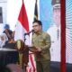 Bupati Sambas Satono dalam momen pembukaan PLB Temajuk