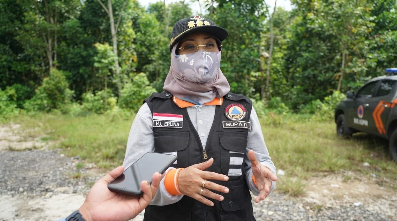 Bupati Mempawah, Erlina minta perusahaan siaga karhutla di musim kemarau ini.