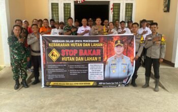 Forkopimcam Sungai Pinyuh rancang strategi penanganan Karhutla, memperkuat sinergi lintas sektoral.