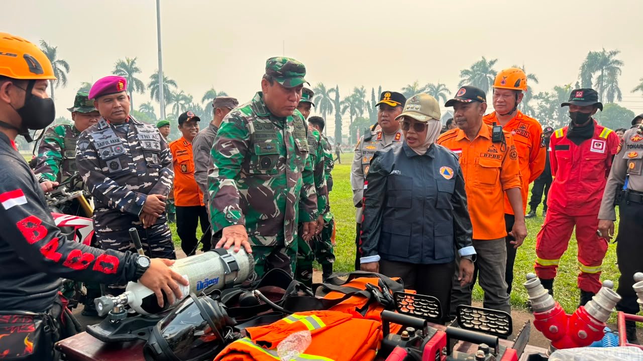 Apel kesiapsiagaan penanganan Karhutla di Kabupaten Mempawah.