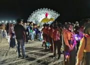 Pawai Lampion Meriahkan HUT Pramuka ke-65 di Sungai Pinyuh
