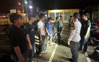 Remaja Nakal Pengguna Knalpot Brong Ditindak Tegas Polres Mempawah