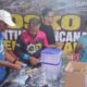 BPK Gerakan Bersama Semparuk galang dana untuk korban kebakaran di Pasar Sungai Duri.