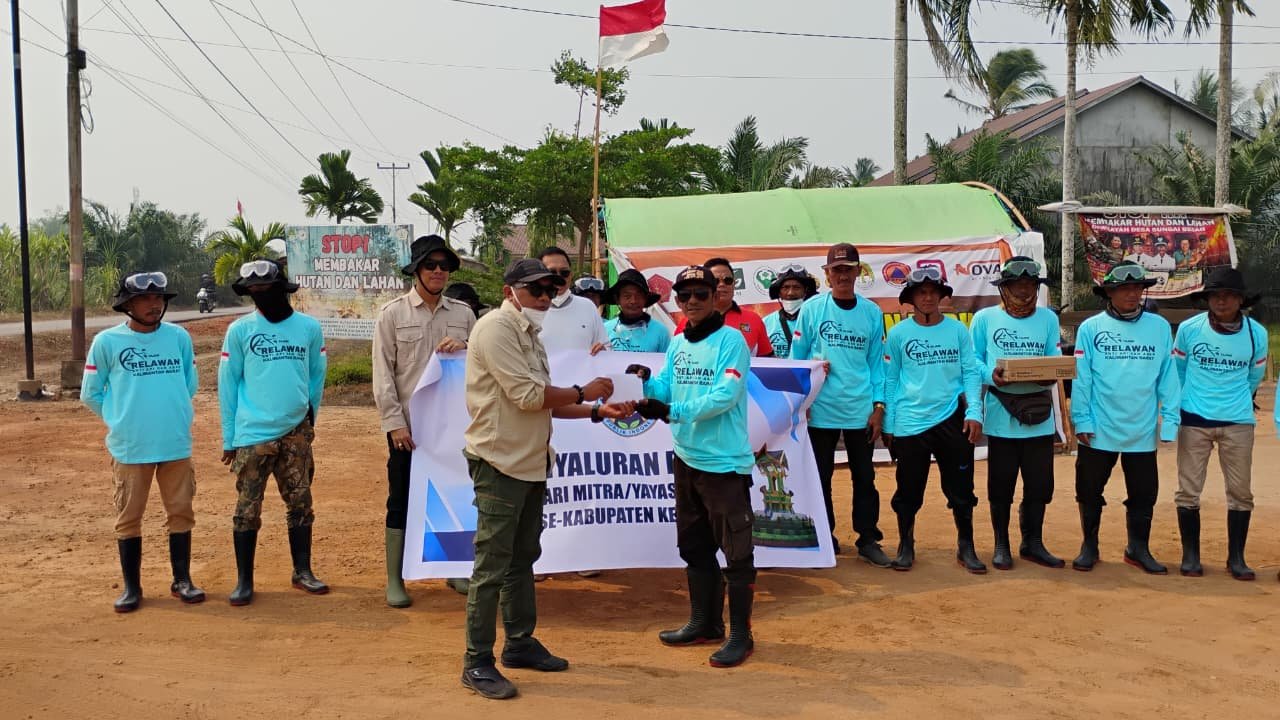 Mitra MBG Perkuat Dukungan Logistik untuk Relawan Karhutla Ketapang