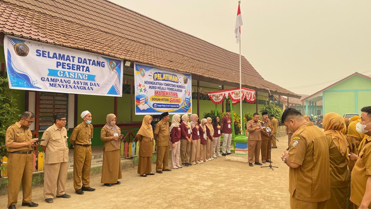 K3S Sungai Pinyuh Latih 68 Guru SD Terapkan Metode GASING