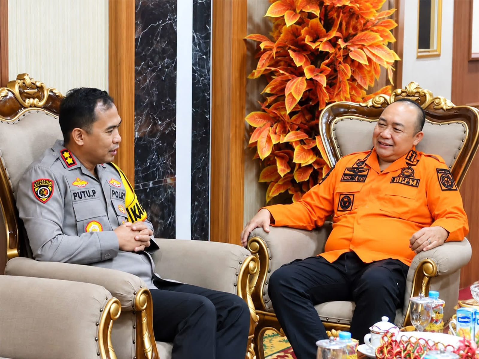 Kapolsek Ketapang bersilaturahmi ke Bupati Ketapang