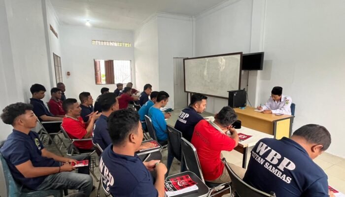 Rutan Sambas Komitmen Jalankan Program Kuliah Gratis D1 bagi Warga Binaan