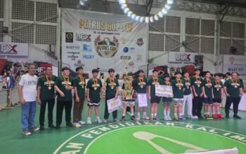 Viva Sungai Pinyuh Juara Petrus Cup XIV 2026 KU-14 Putra