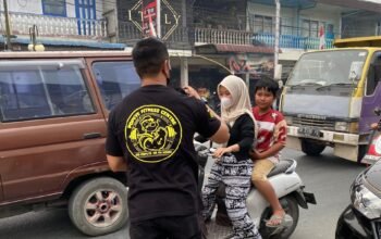 Peduli Dampak Kabut Asap, Popeye Gym Sintete Bagikan Masker Gratis
