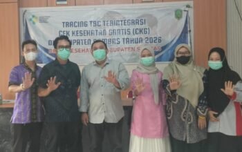Sekdes Deni Irawan Apresiasi Tracing TBC dan Cek Kesehatan Gratis di Desa Singaraya