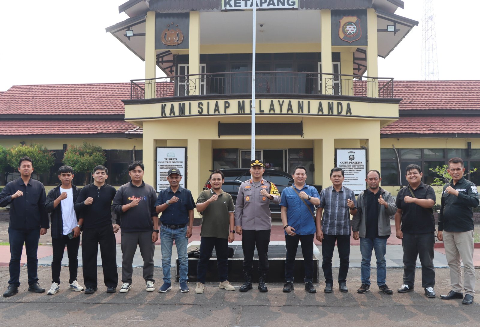 Silaturahmi Kawan Ketapang dan Kapolres.