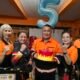 Tjia Kim Piau (Apiau) tengah terpilih kembali sebagai Ketua Pemadam Kebakaran Jaguar Sungai Pinyuh.