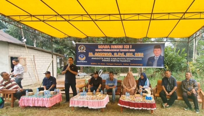 Reses di Sambora, Dewan H. Anwar Tampung Aspirasi Irigasi hingga Wisata