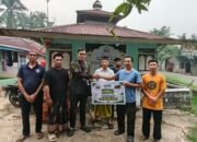 Asosiasi Pedagang UMKM Center Patoka, Infaq Rp10 Juta untuk Surau Nurul Hibah