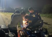 Patroli Polsek Sungai Pinyuh.