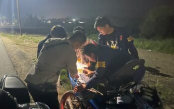 Patroli Polsek Sungai Pinyuh.