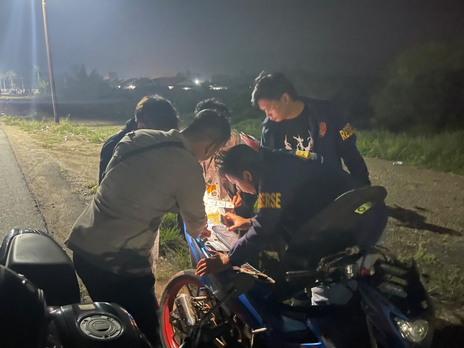 Patroli Polsek Sungai Pinyuh.