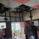 Ketua Komisi IV DPRD Kabupaten Sambas, Mardani dari Fraksi PDIP meninjau sekolah rusak di Semayang, Kecamatan Semparuk.