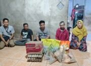 Pedagang UMKM Patoka Sungai Pinyuh Salurkan Bantuan untuk Penderita Tumor Ganas
