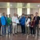 Mahasiswa Cipayung Plus dan BEM menyampaikan aspirasi ke Bupati Ketapang.