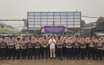 300 Personel Polda Kalbar Dikerahkan ke Ketapang, Diminta Harus Padamkan Karhutla