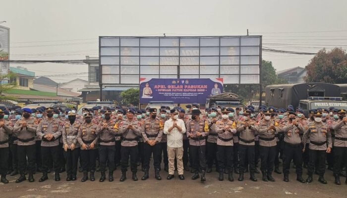 300 Personel Polda Kalbar Dikerahkan ke Ketapang, Diminta Harus Padamkan Karhutla