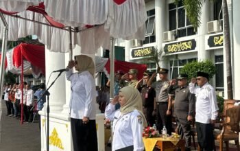 Upacara Hari Sumpah Pemuda di Kabupaten Mempawah.