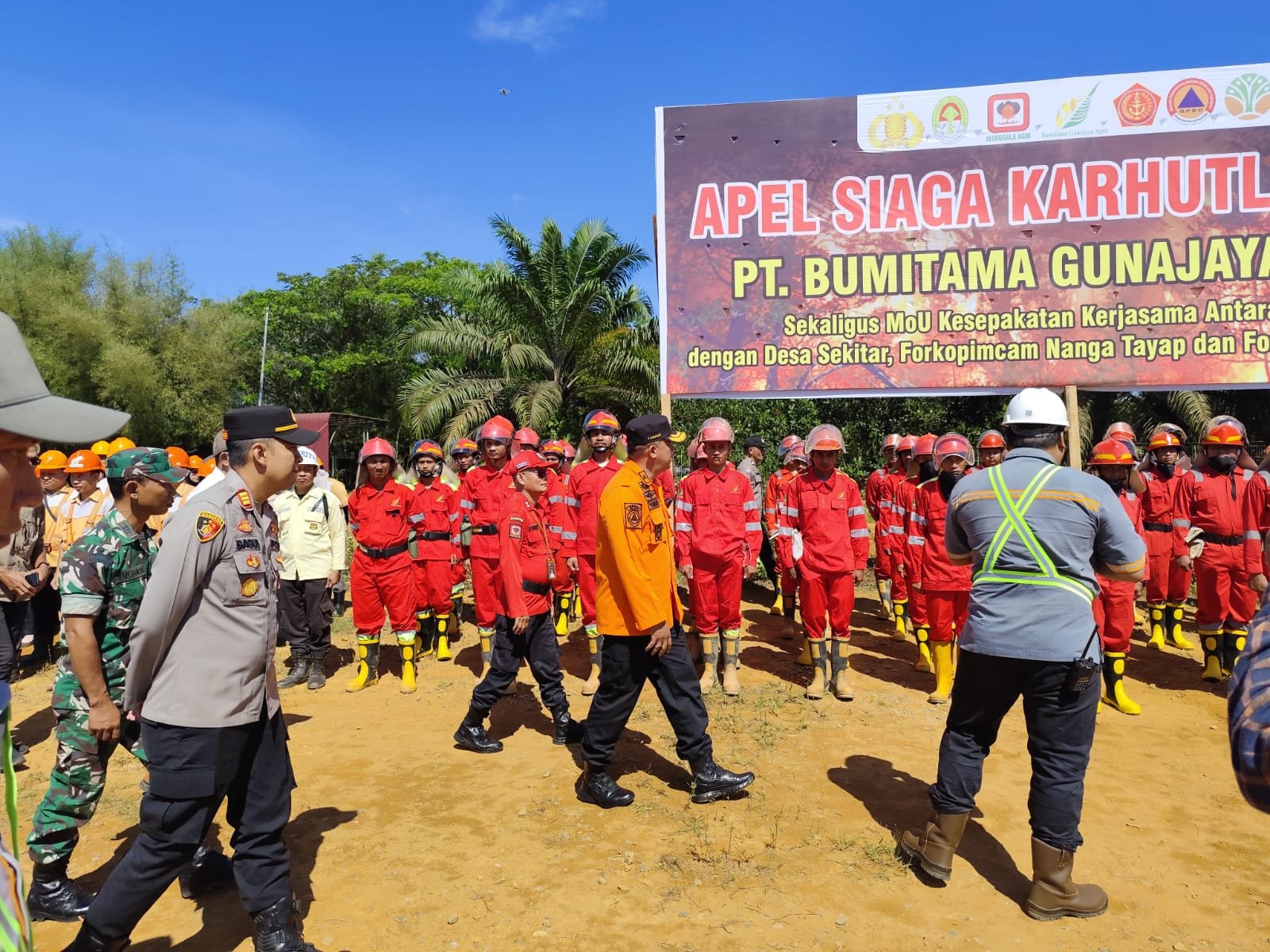 Apel siaga karhutla di PT BGA