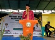 Ferdinan Syolihin Hadiri Pembukaan Festival Zikir dan MTQ Kecamatan Sebawi
