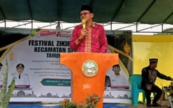 Ferdinan Syolihin Hadiri Pembukaan Festival Zikir dan MTQ Kecamatan Sebawi