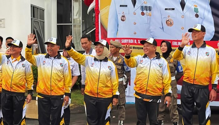 KONI Mempawah Lepas Kontingen Porprov XIV Kalbar 2026