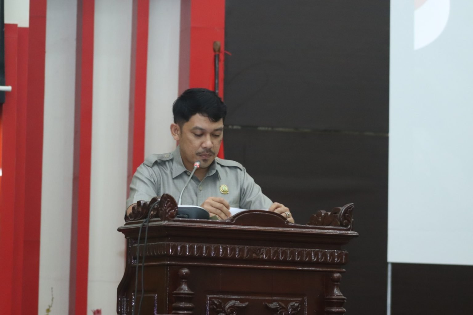 Anggota DPRD Kabupaten Sambas dari Fraksi Gerindra, Paizal, S.Kep,